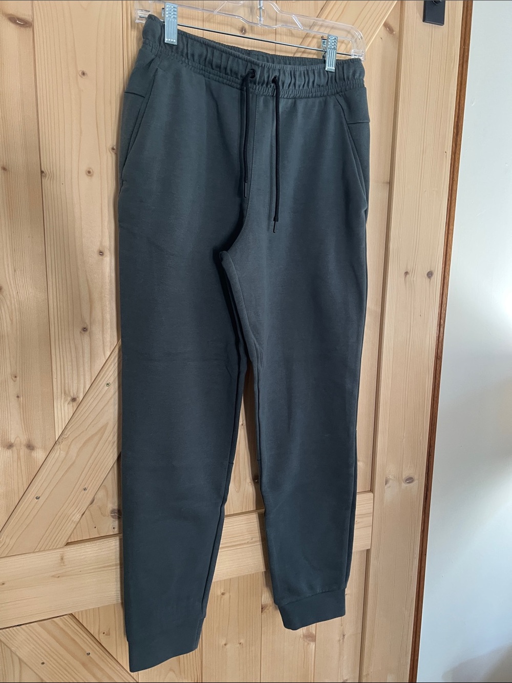 Men's Charcoal Drawstring Jogger Pants - Casual Comfort